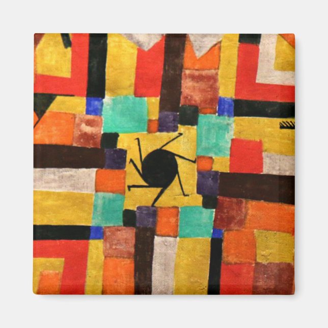 Klee - Musee Aix stor Magnet (Framsidan)