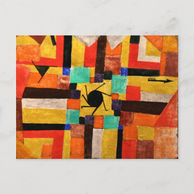 Klee - Musee Aix stor Vykort (Framsida)