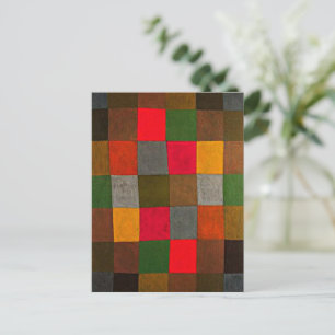 Klee - New Harmony, färgrik geometrisk design Vykort