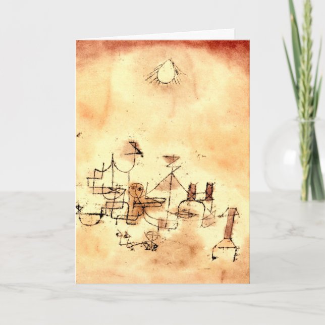 Klee - norra Afrikan Kort (Framsida)