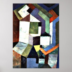 Klee: Norra landskapet i Pious Poster