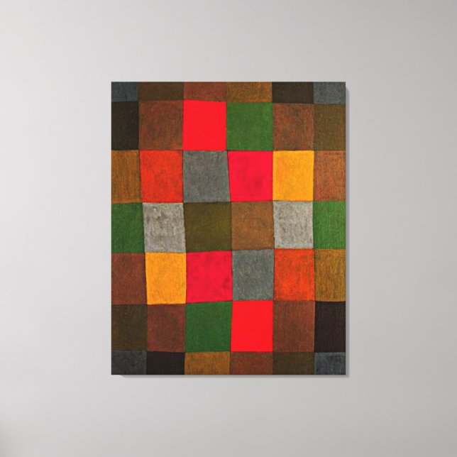 Klee - Nytt Harmony Canvastryck (Framsida)