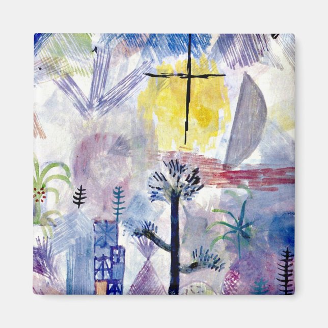 Klee - oavslutat liggande magnet (Framsidan)