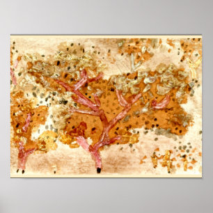 Klee - Old Träd , 1931 Poster