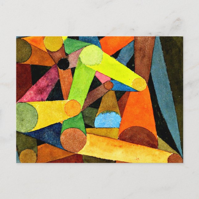 Klee - Öppen bergsfärg Vykort (Framsida)