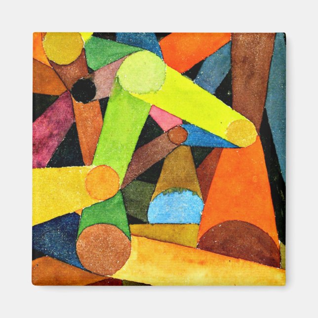 Klee - öppet berg magnet (Framsidan)