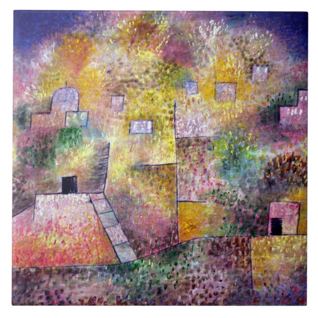 Klee - Oriental Pleasure Garden Kakelplatta (Framsidan)