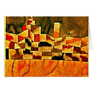 Klee - Orientalarkitektur Hälsningskort