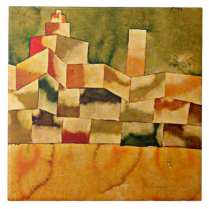 Klee - Orientalisk arkitektur Kakelplatta