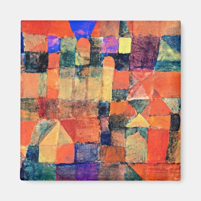 Klee - Ort med de tre domarna Magnet (Framsidan)