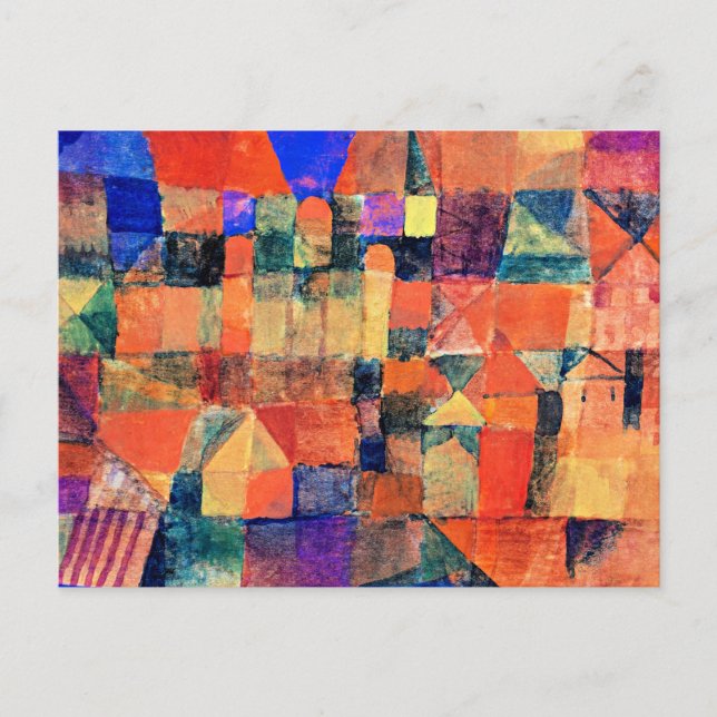 Klee - Ort med de tre domarna Vykort (Framsida)