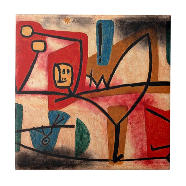 Klee - Övermod Överflöd, Kakelplatta (Framsidan)