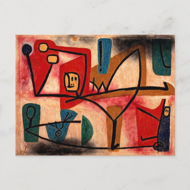 Klee - Övermod Överflöd, Vykort (Framsida)