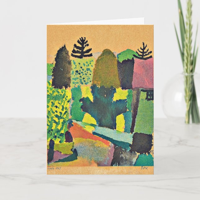 Klee - Park Kort (Framsida)