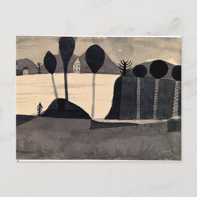 Klee - Parken vid Sjö Vykort (Framsida)