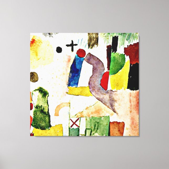 Klee - Pathetic Watercolor Canvastryck (Framsida)