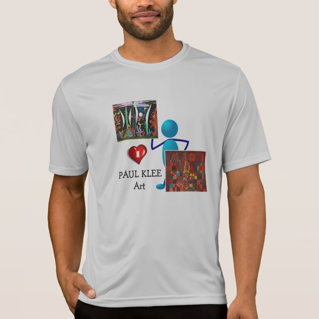 Klee - Paul Klee Art T Shirt (Framsida)