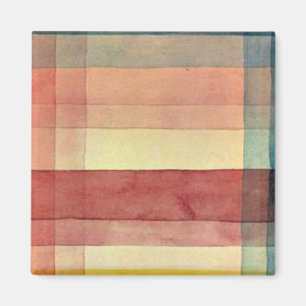 Klee - Plains arkitektur Magnet