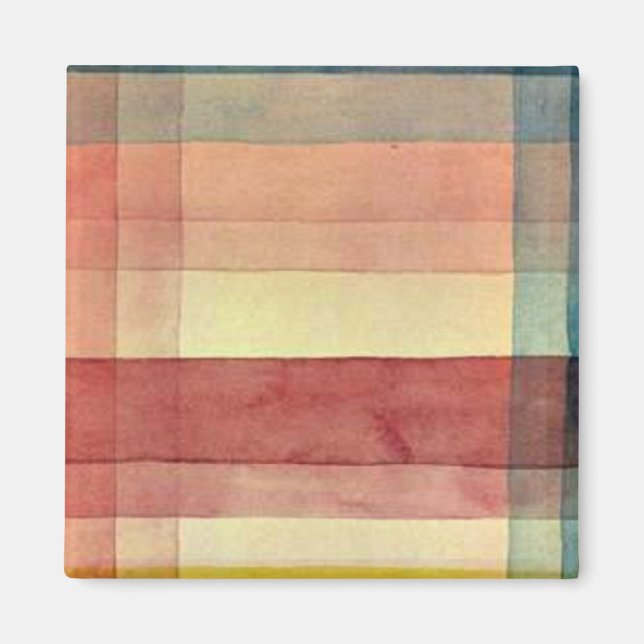 Klee - Plains arkitektur Magnet (Framsidan)