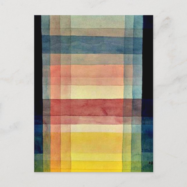 Klee - Plains arkitektur Vykort (Framsida)