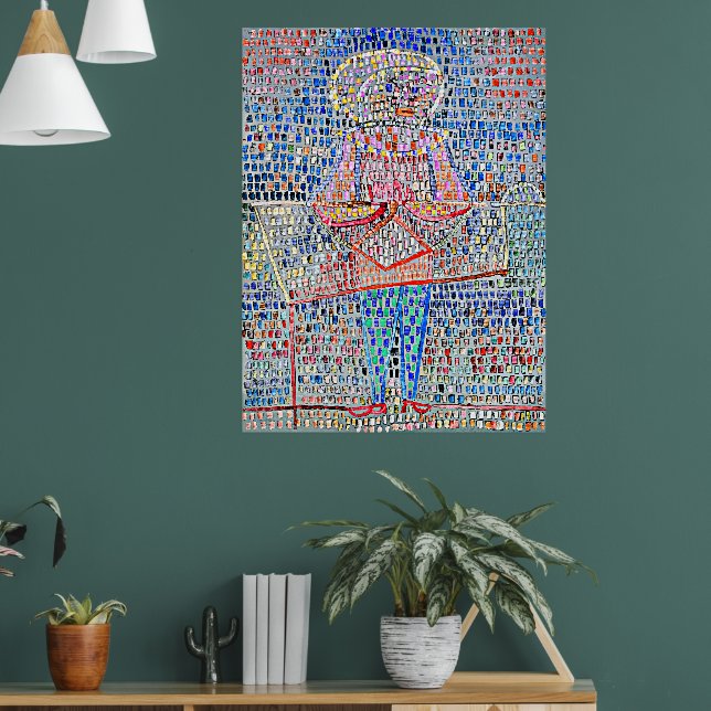 Klee - Pojke i fin dräkt, Poster (Vardagsrum 1)