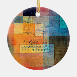 Klee - Polyphonisk arkitektur Julgransprydnad Keramik