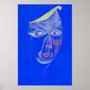 Klee - Porträtt i Oriental Poster