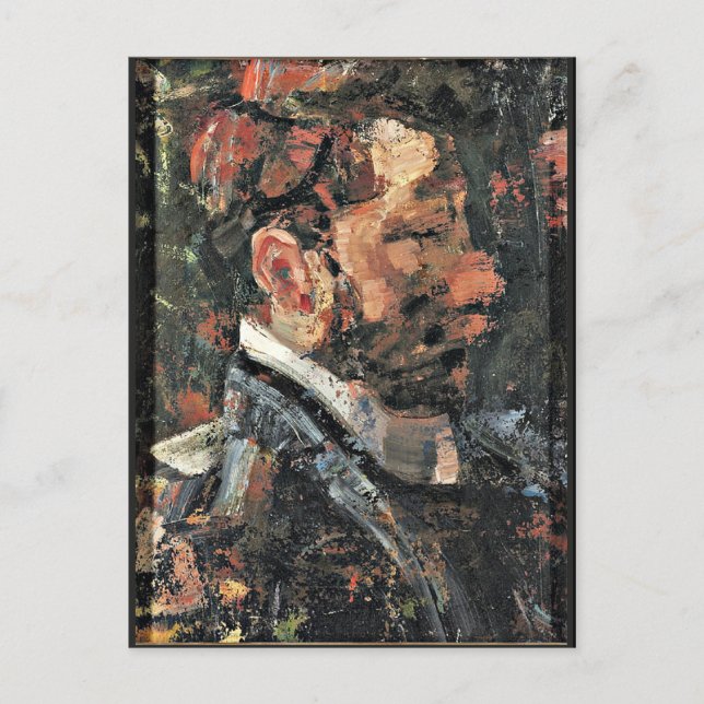 Klee - Porträtt of a Man Vykort (Framsida)