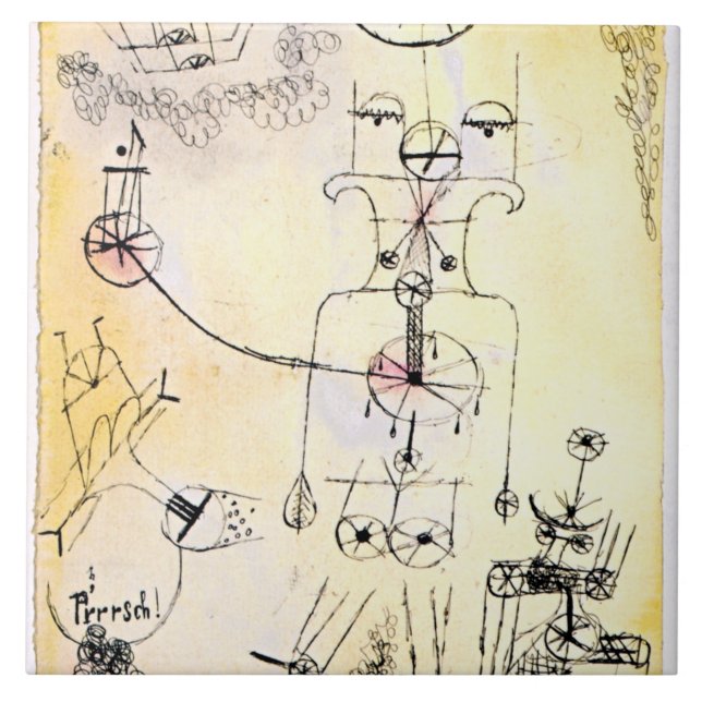 Klee - Proud P'rrsch Kakelplatta (Framsidan)