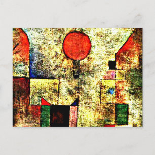 Klee - Red Balloon Helg Vykort