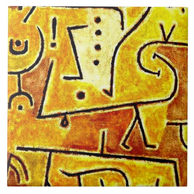 Klee - Red Waistrock Kakelplatta (Framsidan)