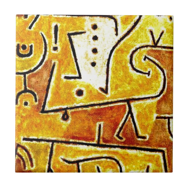 Klee - Red Waistrock Kakelplatta (Framsidan)