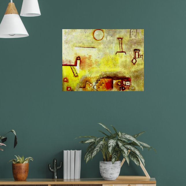 Klee - Rekonstruktion Poster (Vardagsrum 1)