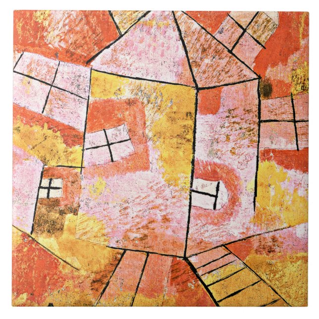 Klee - Revolving House Kakelplatta (Framsidan)