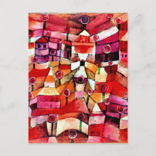 Klee - Ro Garden, 1920-grafik Vykort