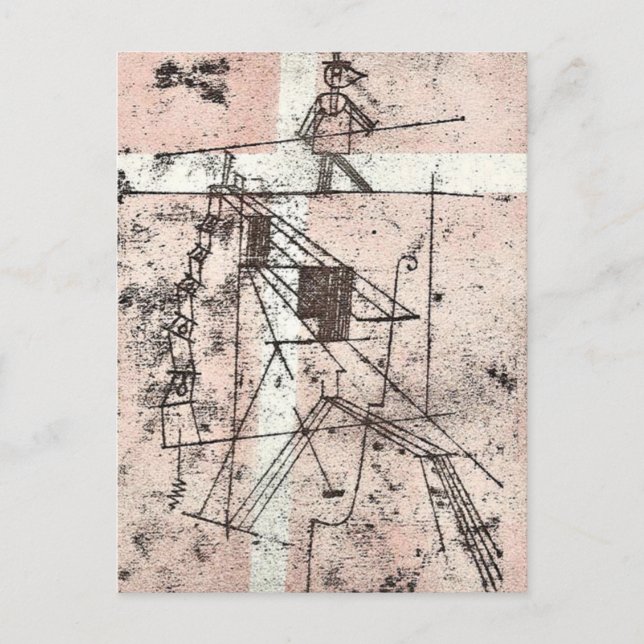 Klee - Rope Dancer Vykort (Framsida)