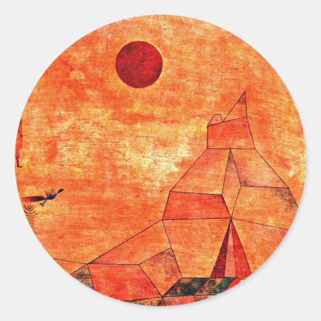 Klee - Sagan Runt Klistermärke (Framsida)