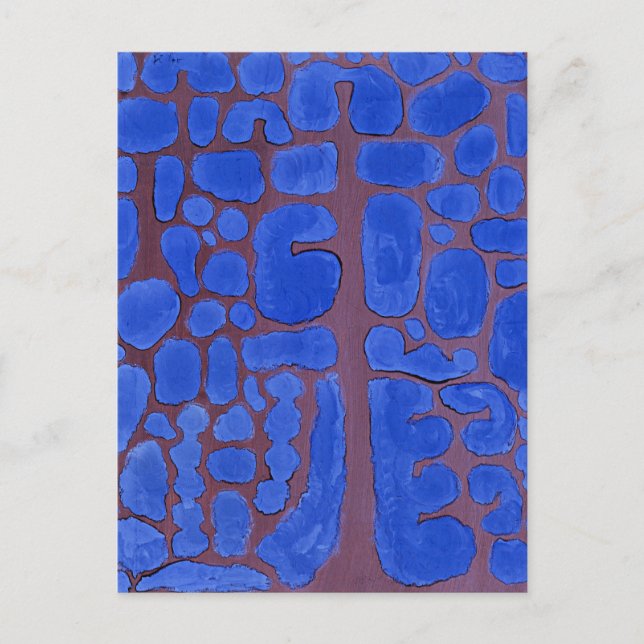 Klee - Sen kväll Vykort (Framsida)