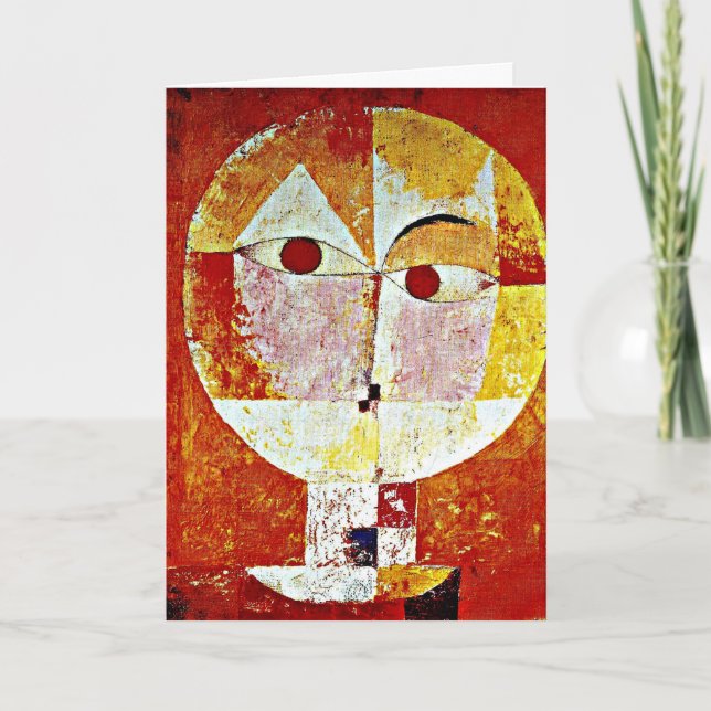 Klee - Senecio Kort (Framsida)