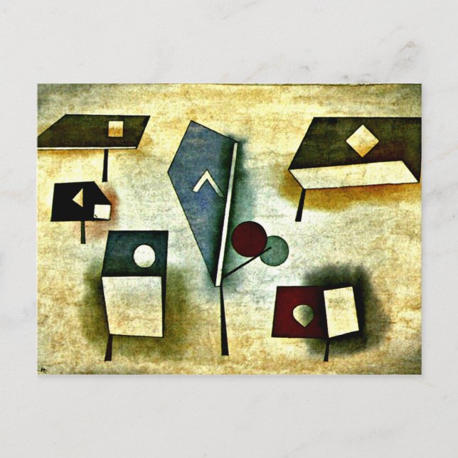 Klee - Sex arter Vykort (Framsida)