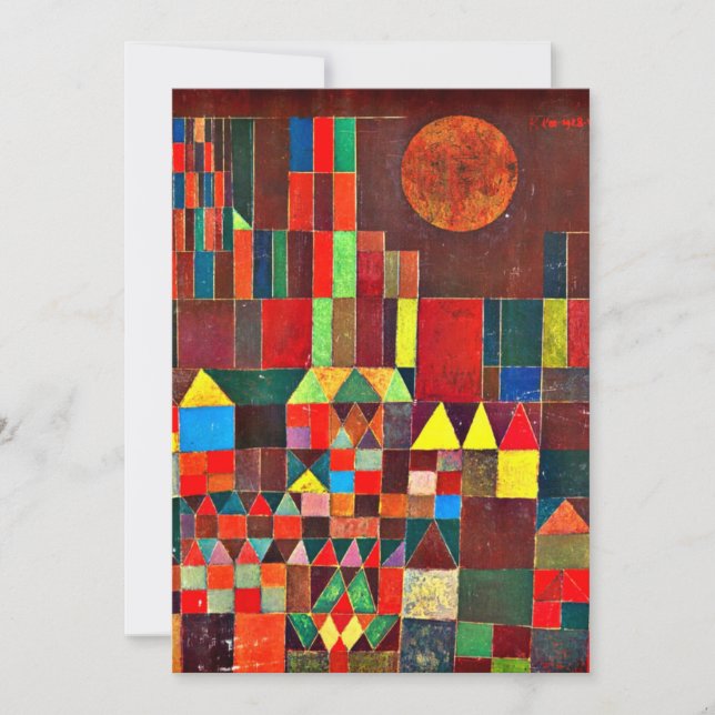 Klee - Slott och Sol, (Framsida)