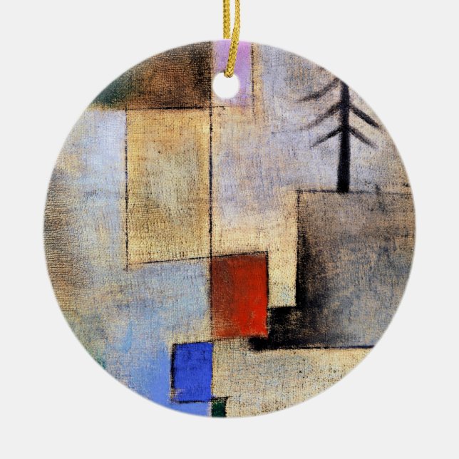 Klee - Small Fir Bild Julgransprydnad Keramik (Framsidan)