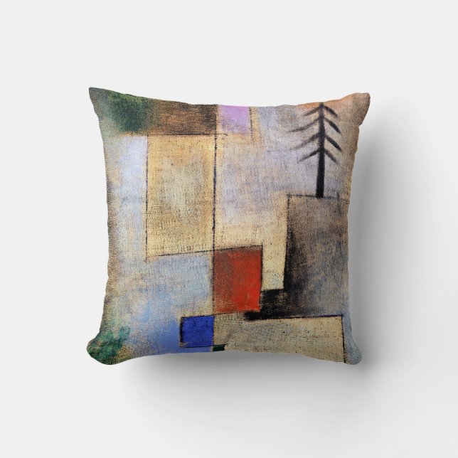 Klee - Small Fir Bild Kudde (Framsida)