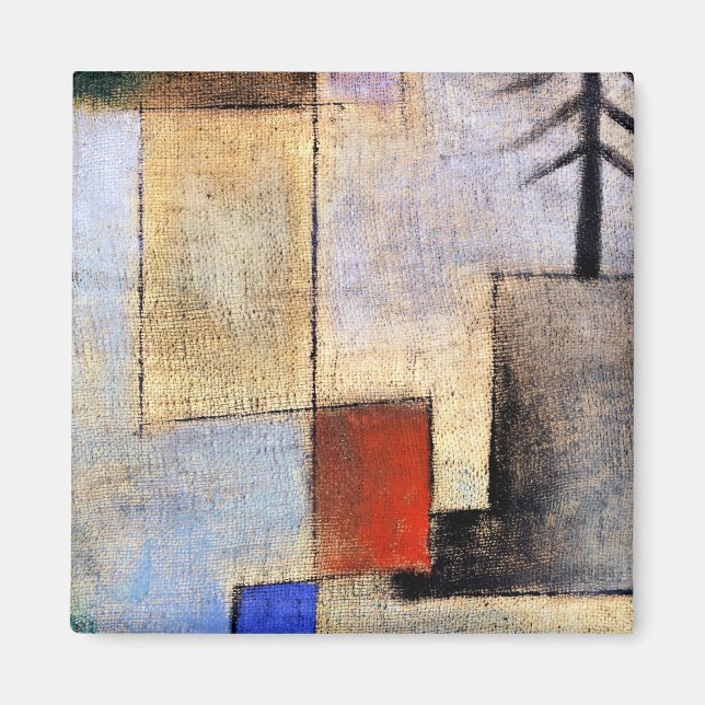 Klee - Small Fir Bild Magnet (Framsidan)