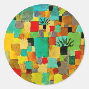 Klee - Södra (tunisiska) Garden Runt Klistermärke