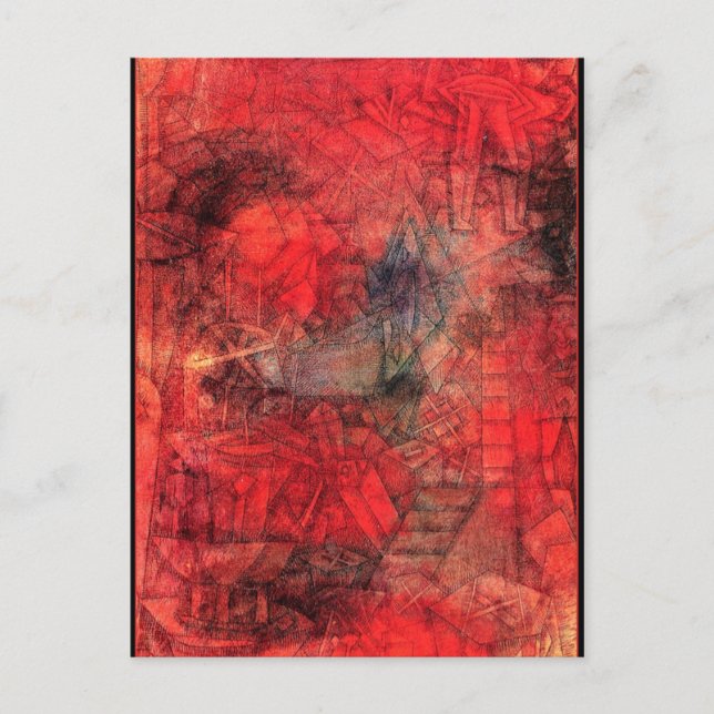 Klee - Stage Rehearsal Vykort (Framsida)