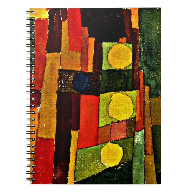 Klee - Stil i Kairouan Anteckningsbok (Framsidan)