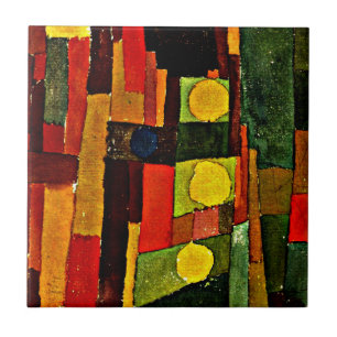 Klee - Stil i Kairouan Kakelplatta