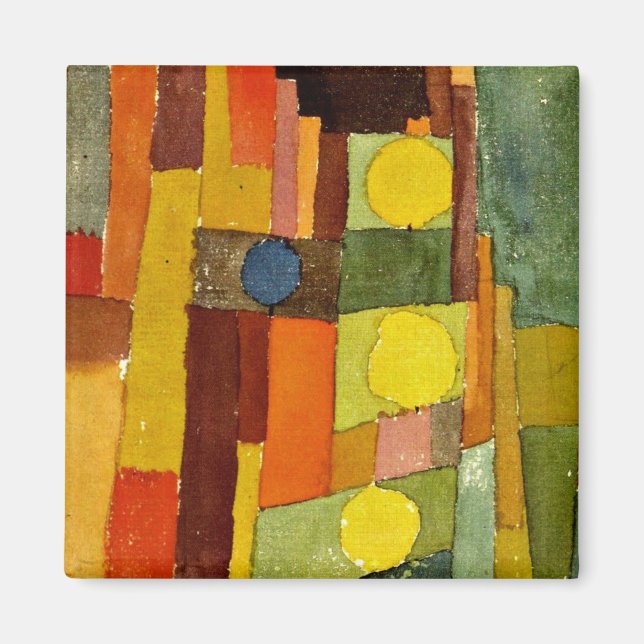 Klee - Stil i Kairouan Magnet (Framsidan)