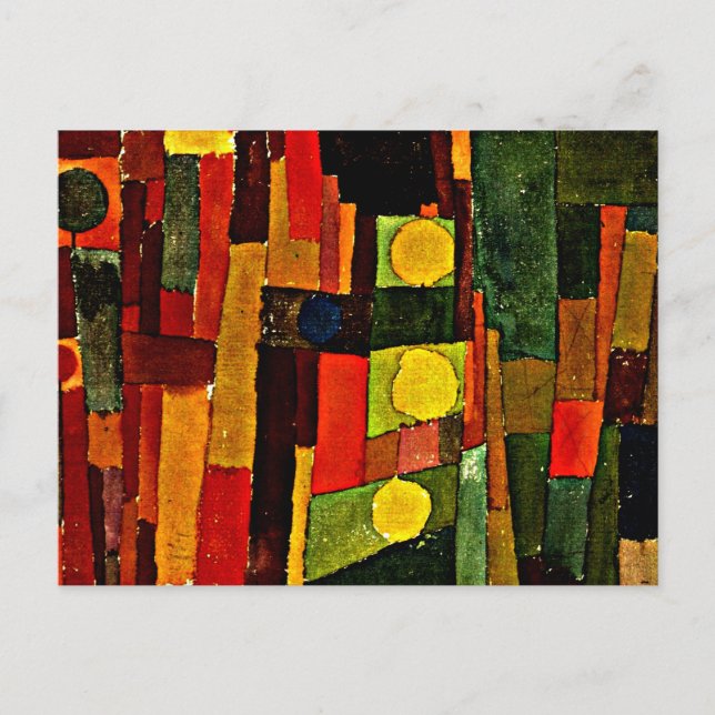 Klee - Stil i Kairouan Vykort (Framsida)